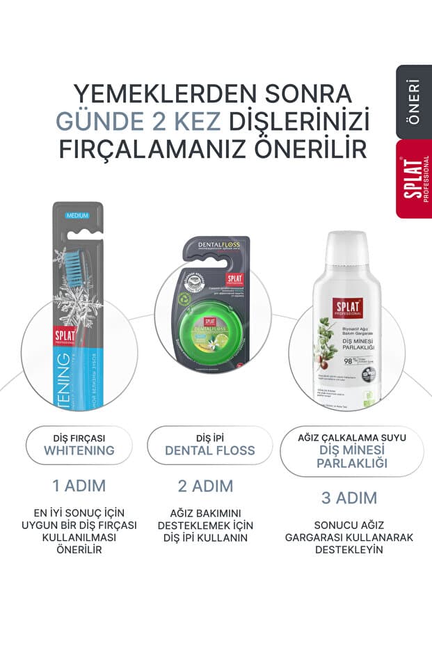 White Plus Beyazlatıcı Diş Macunu Hassas Dişler İçin Florürlü Leke Karşıtı 100 ml