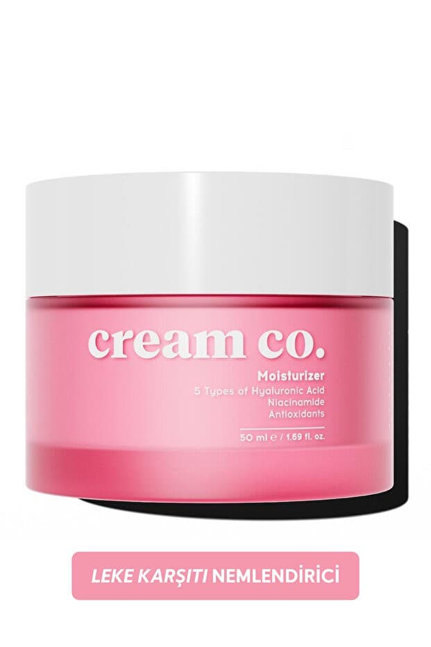 Su Bazlı Moisturizer Nemlendirici Aydınlatıcı Yüz Kremi | Hyaluronik Asit | 50 ML | Tüm Cilt Tipleri