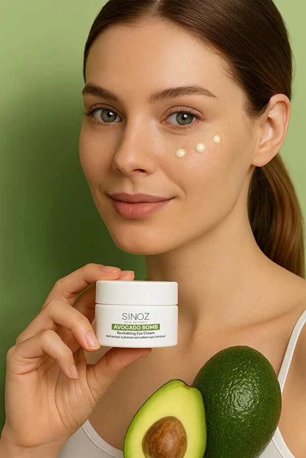 Avokado Bomb Göz Çevresi Bakım Kremi - Nemlendirici Canlandırıcı Kırışıklık Karşıtı 15 ML