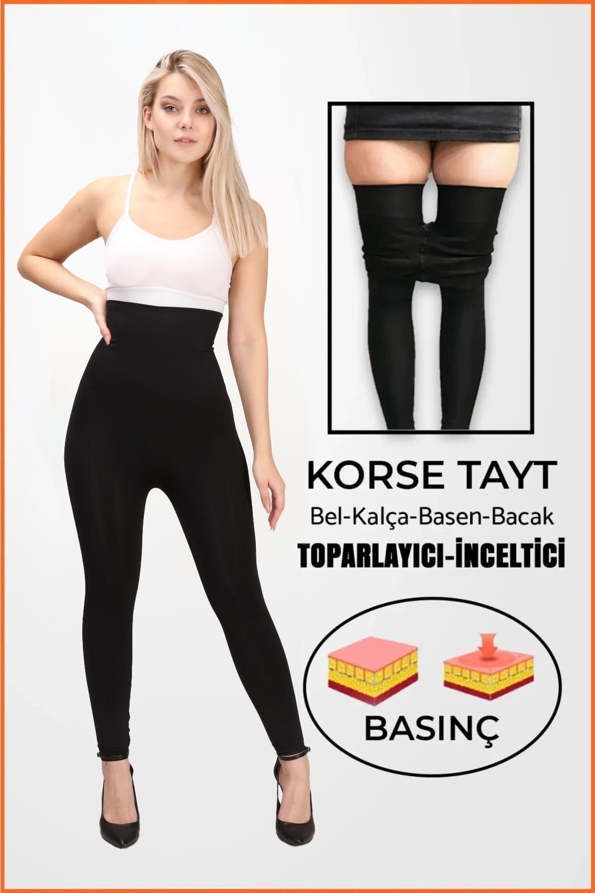 Toparlayıcı Korse Tayt
