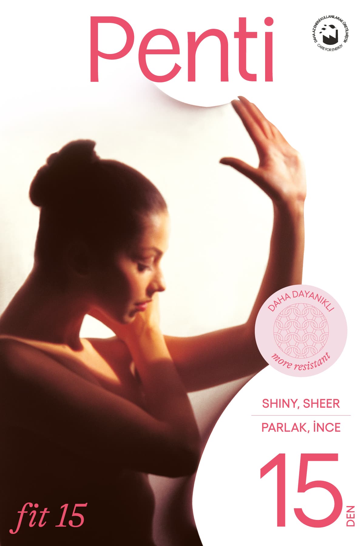 Fit 15 Kestane Külotlu Çorap