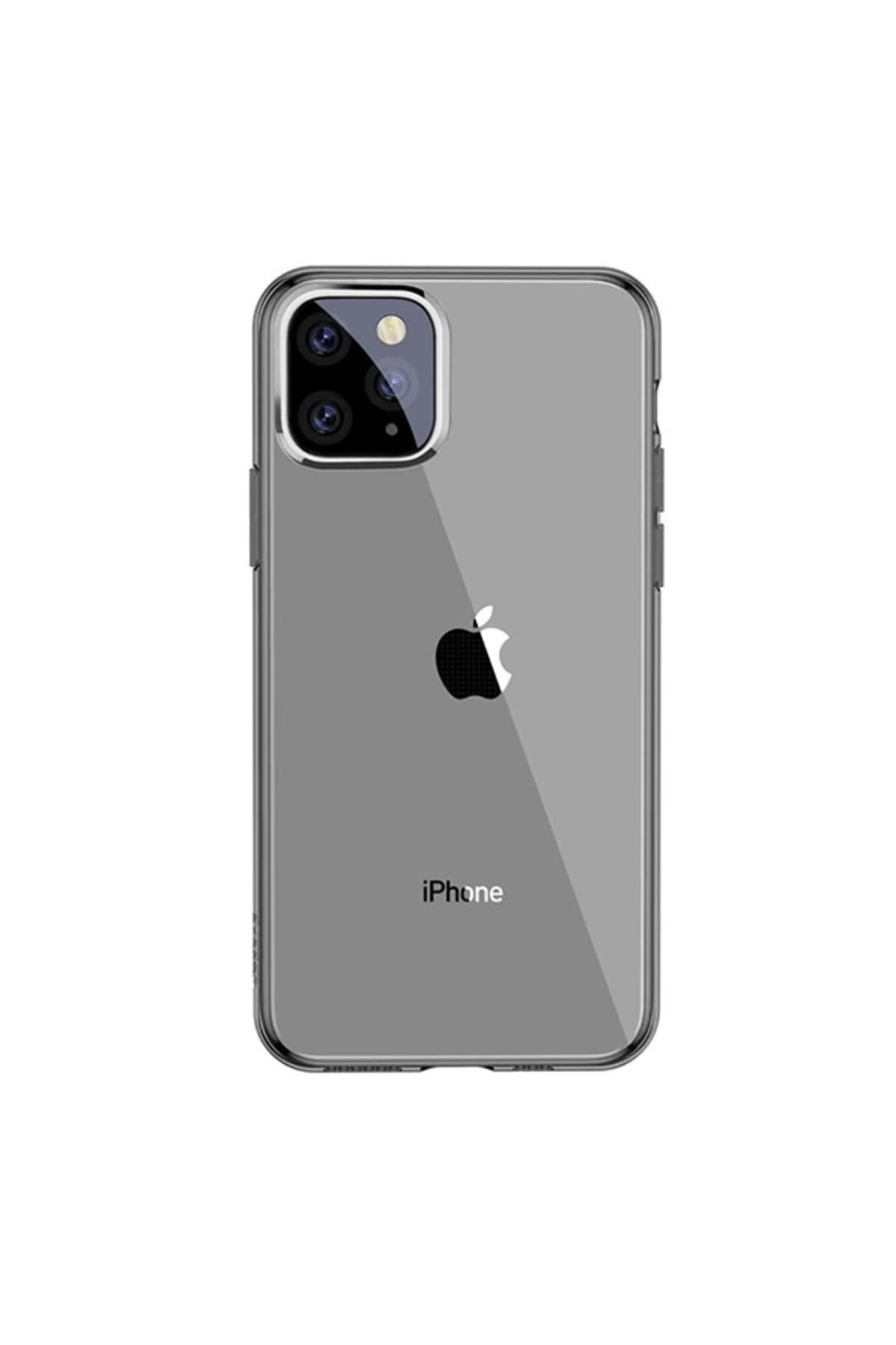 Simplicity Series iPhone 11 Pro Max 6.5 Kılıf Şeffaf Gel Silikon Kılıf-(5775) - GMS3825-7390