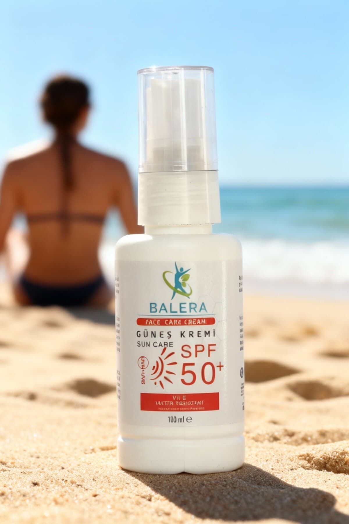 Sun Güneş Koruyucu Krem & Spf 50 Uva Uvb Nemlendirici Krem 100ml