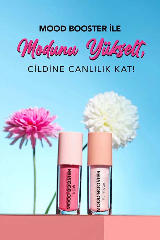 Yoğun Pigmentli Likit Allık (GÜL KURUSU) - Mood Booster Lbl. - 003 Thats Rosewood - 8682536043724
