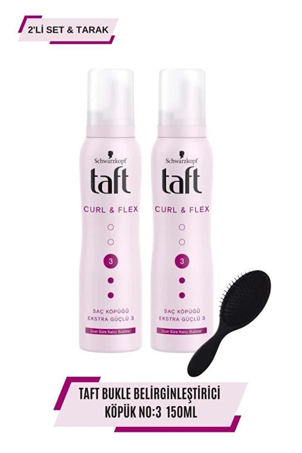 Saç Köpüğü Bukle Belirginleştici No:3 2 Adet Tarak