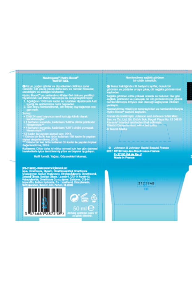 Hydro Boost Water Gel Yüz Nemlendirici 50 ml