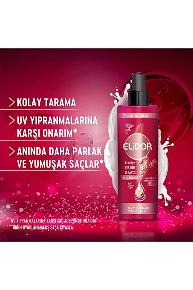 Brezilya Keratin Sıvı Saç Bakım Sütü 200 ml