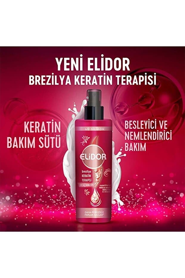 Brezilya Keratin Sıvı Saç Bakım Sütü 200 ml