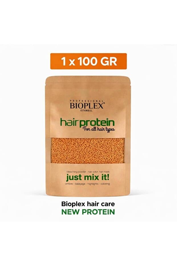 Saç Bakım Proteini / Hair Protein - Saç Açma Ve Boya Işlemlerinde Yıpranmalara Karşı Özel Ürün 100gr