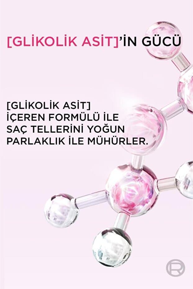 Glycolic Gloss Parlaklık Veren Saç Bakım Rutini Seti: Şampuan & Saç Kremi