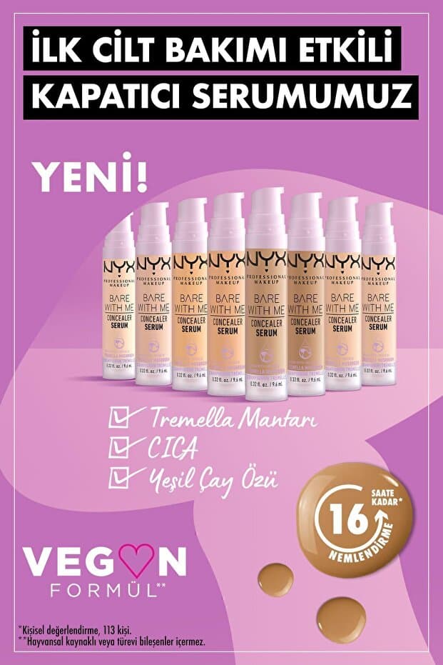 Bare With Me Kapatıcı Serum 02 Light Concealer