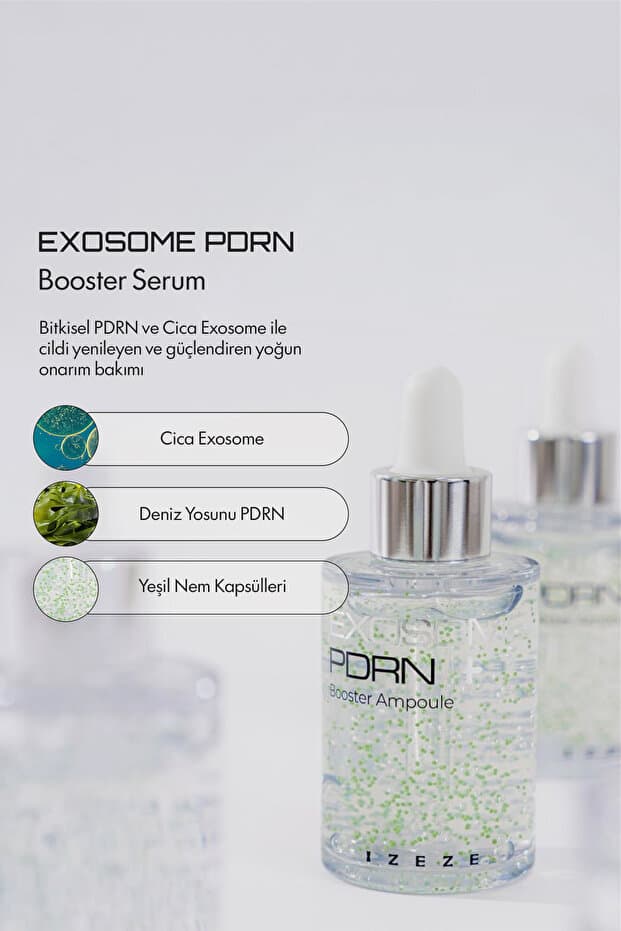 Exosome PDRN Booster Serum 30 ml | Lifting ve Cilt Gençleştirme Etkili