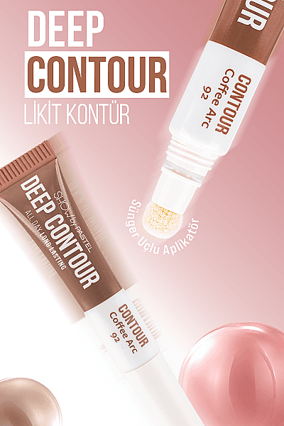 Dewy Blush Likit Allık / Deep Contour Likit Kontür / Glow Light Highlighter Likit Aydınlatıcı