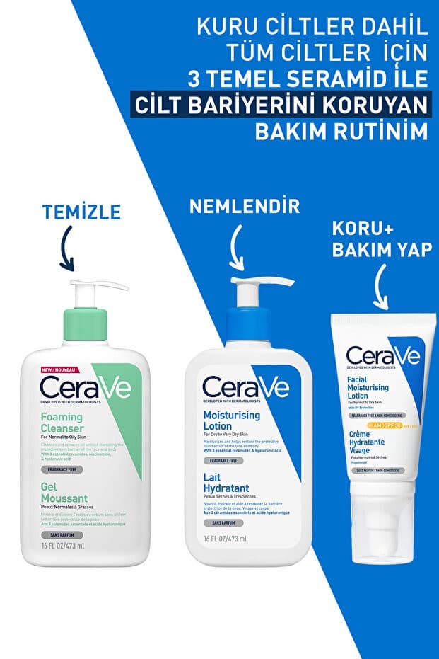 Hyalüronik Asit & Seramid İçerikli Nemlendirici Vücut Losyonu 473 ml