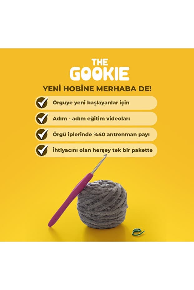 Penguen Amigurumi Tığ Kiti, Amigurumi Örgü Seti, Tığ Işi Amigurumi Örgü Oyuncak Seti