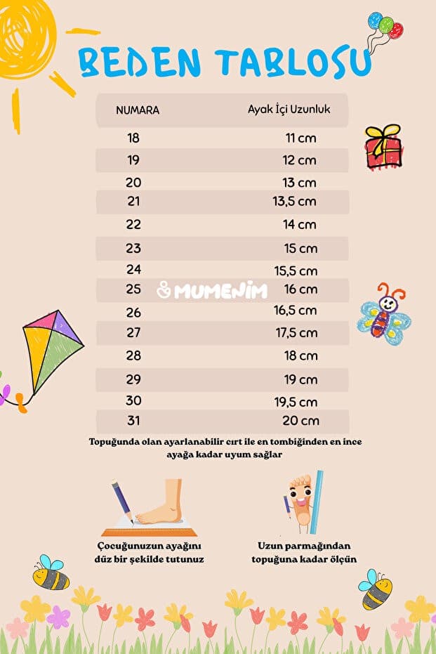 Willi Süet Cilt Barefoot Kaymaz Taban Cırtlı Kolay Giyilebilir ilk Adım Çocuk Püsküllü Sandalet