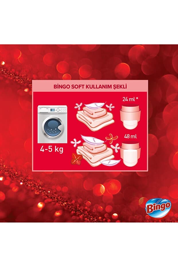 Soft Konsantre Çamaşır Yumuşatıcısı Lovely 1,44 Lt X 4 Adet