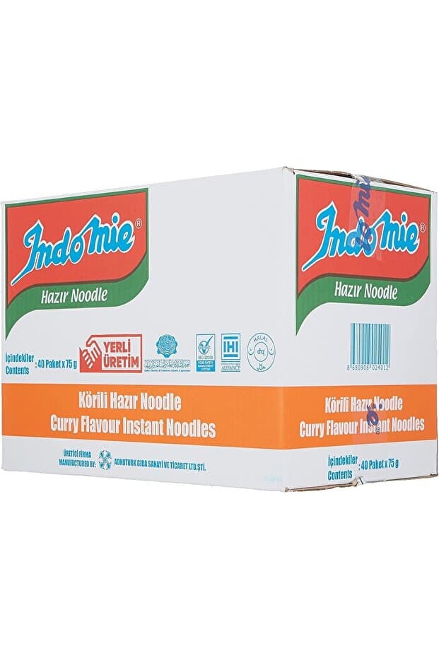 Paket Körili Noodle 75gr Koli 40'lı