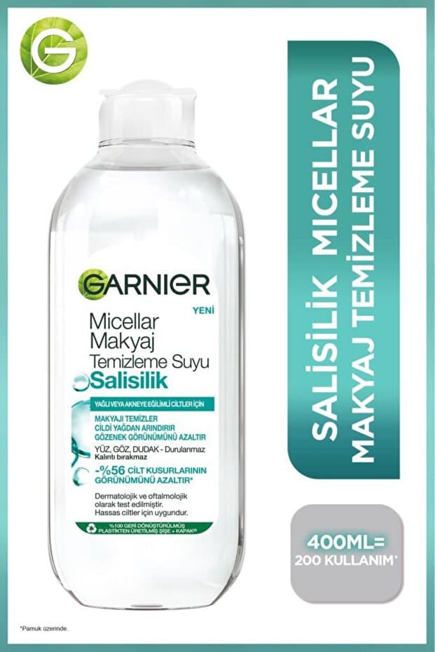 Salisilik Micellar Makyaj Temizleme Suyu 400ML