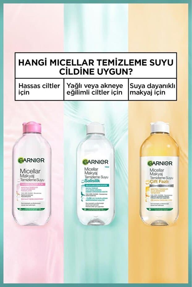 Salisilik Micellar Makyaj Temizleme Suyu 400ML