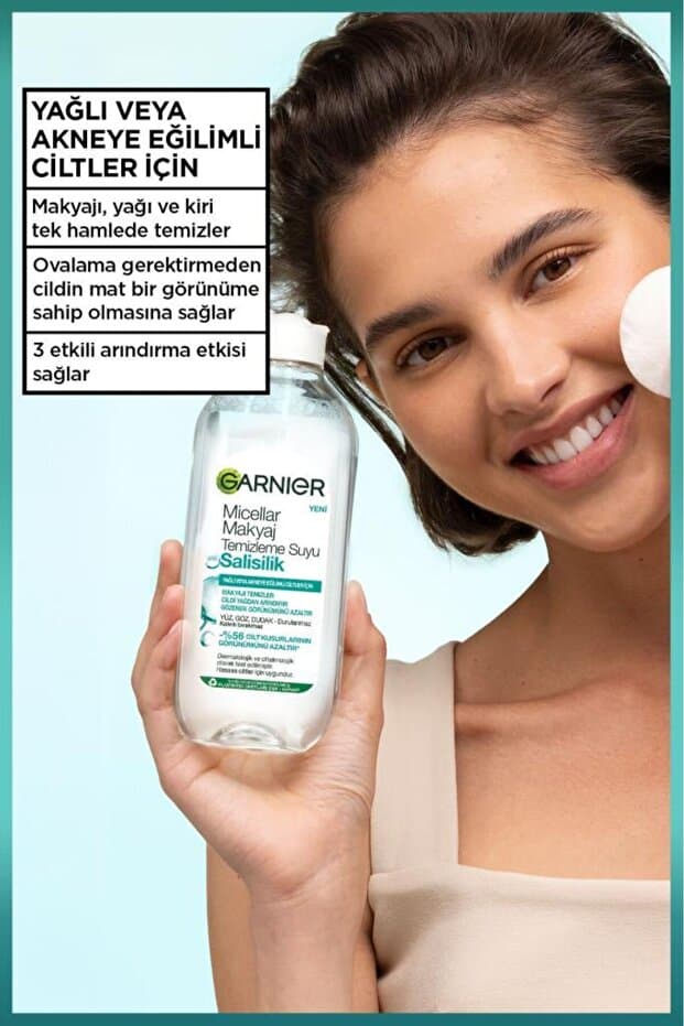 Salisilik Micellar Makyaj Temizleme Suyu 400ML