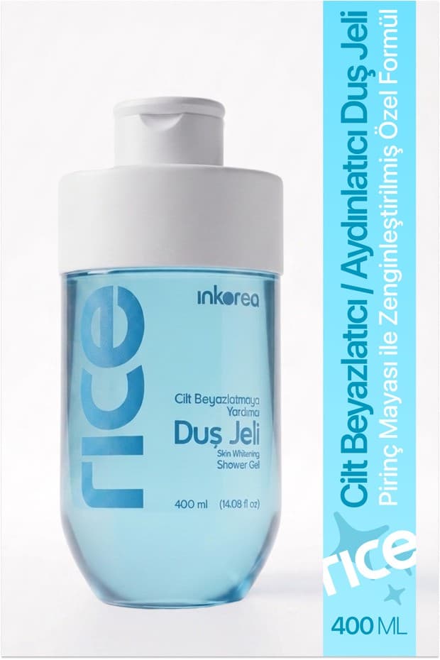 Rice Cilt Beyazlatmaya Yardımcı Duş Jeli