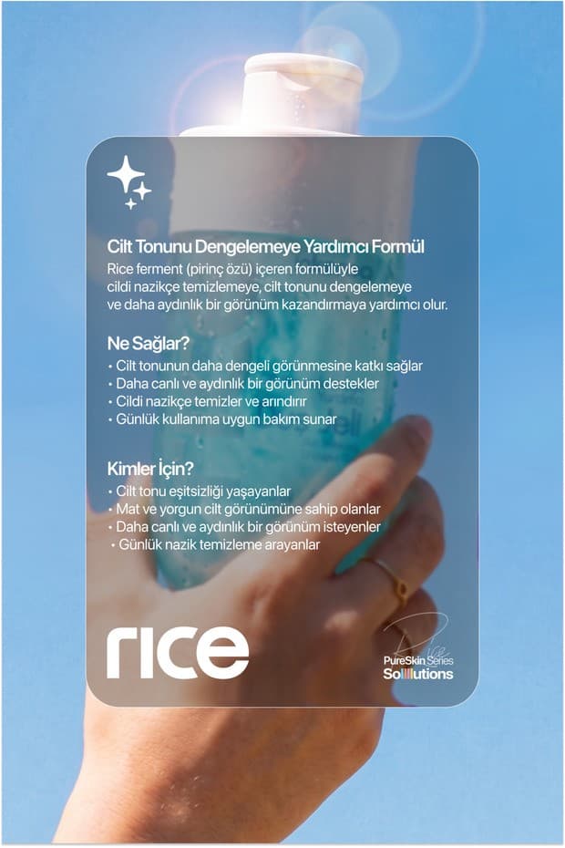 Rice Cilt Beyazlatmaya Yardımcı Duş Jeli
