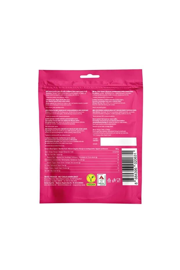 Şeker Ilavesiz Çikolata Kaplı Freeze Dry Çilek 50 G
