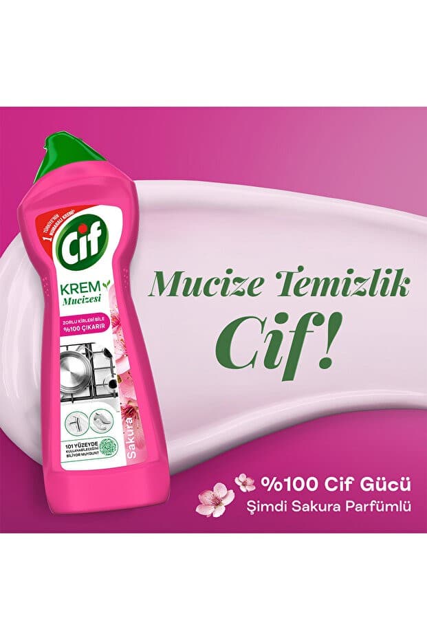 Ultra Sprey Sakura Parfümlü 1025 ml x1 + Krem Sakura Parfümlü 750 ml x1 + GPC Sakura x1