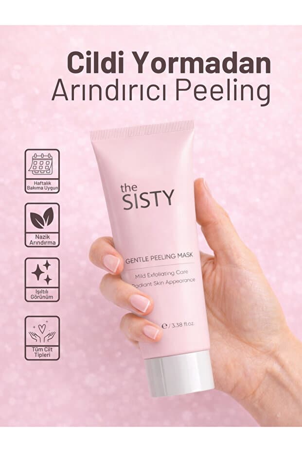 Asitsiz Peeling Maskesi – Ölü Deri Görünümüne Karşı 100 ml