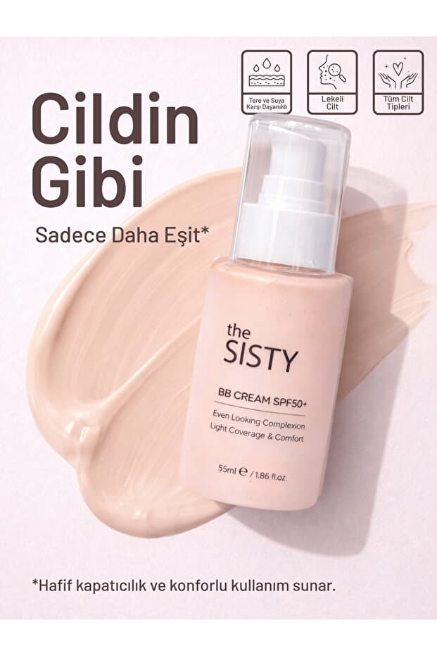 Filtre Etkili Aydınlatıcı BB Krem SPF50+ 55 ml